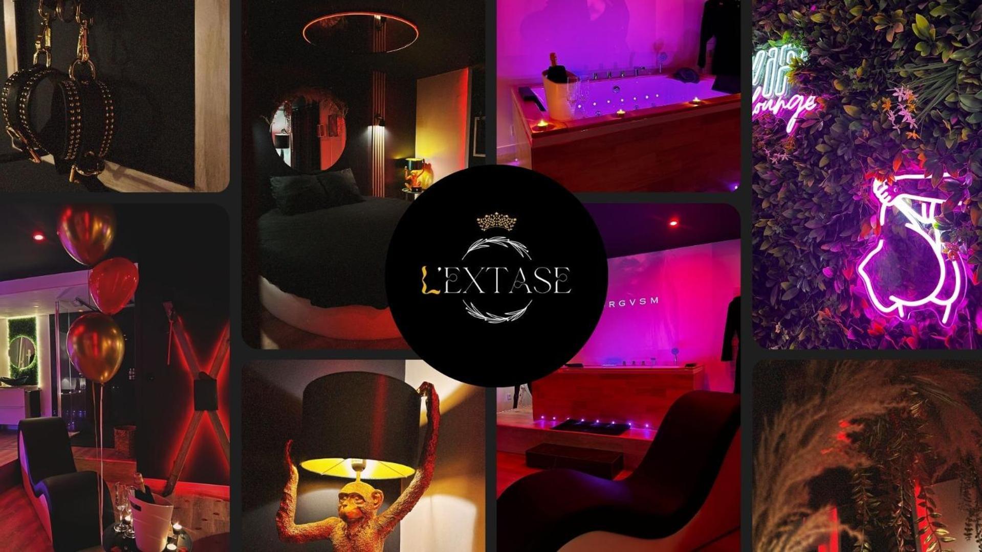 Love Room Haut De Gamme - L'Extase Avec Jacuzzi Violaines Exterior photo